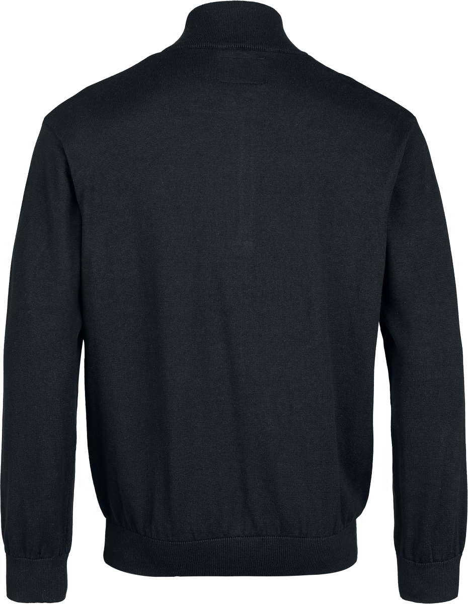 Pull tricoté  de Sesame Street - Cookie Monster - Sweat Col Camionneur - S à 3XL - pour Homme - noir - Sesame Street - View 2