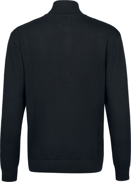 Sweat-shirt  de The Little Mole - La Petite Taupe - Pull Col Camionneur - S à 3XL - pour Femme - noir - The Little Mole - View 2