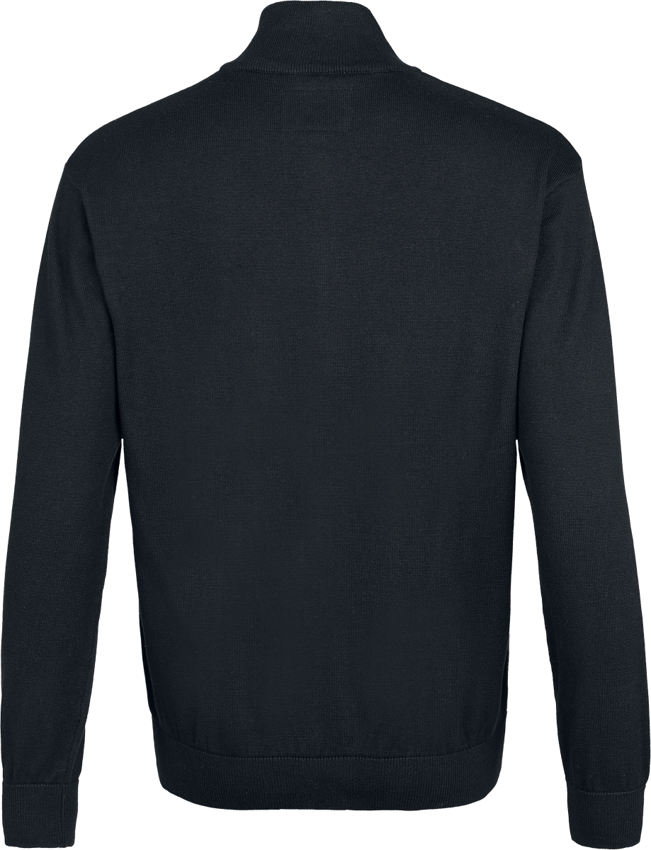 Pull tricoté  de Sesame Street - Elmo - Sweat Col Camionneur - S à 3XL - pour Femme - noir - Sesame Street - View 2