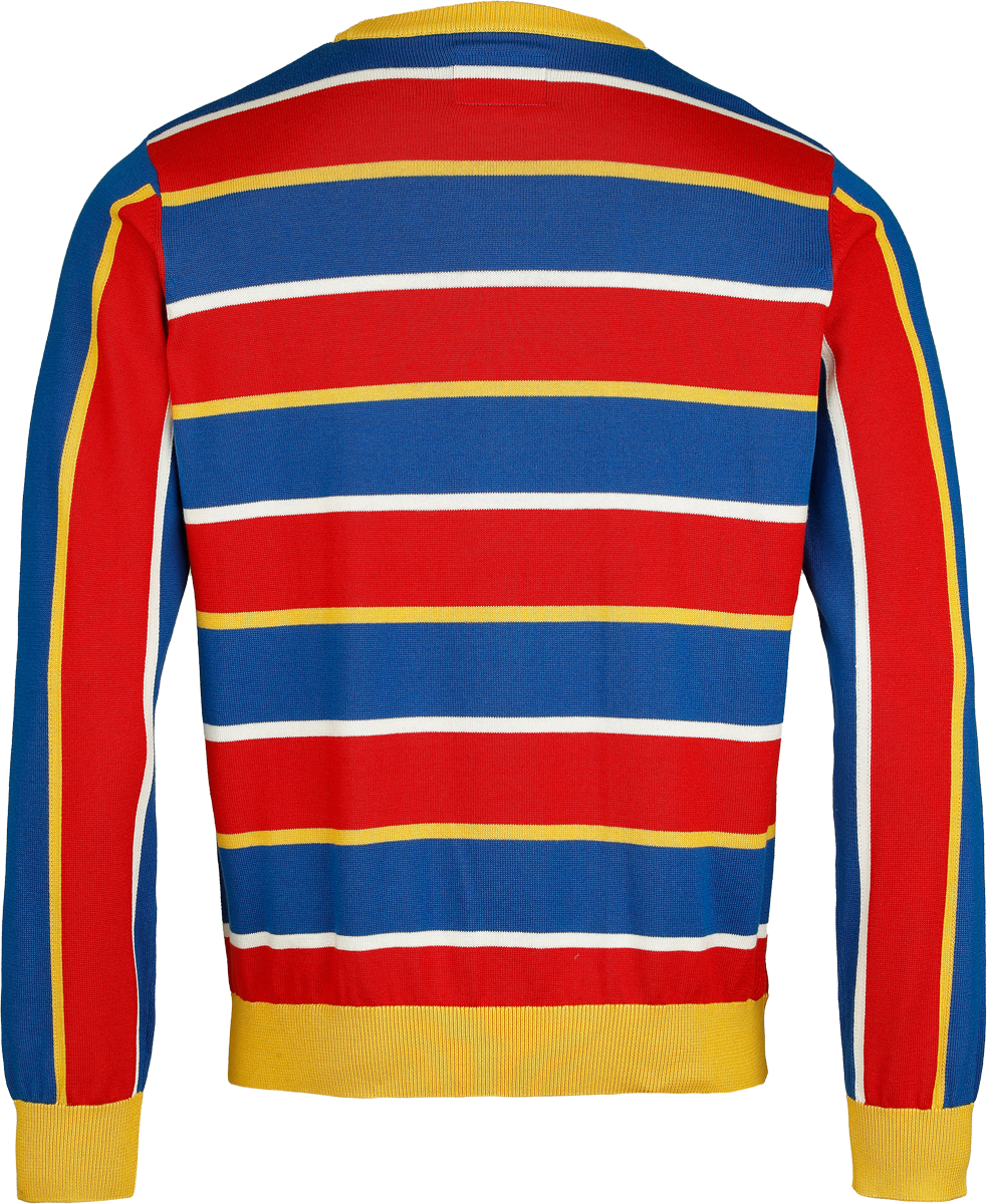Pull tricoté  de Sesame Street - Ernie - S à 3XL - pour Homme - multicolore - Sesame Street - View 2