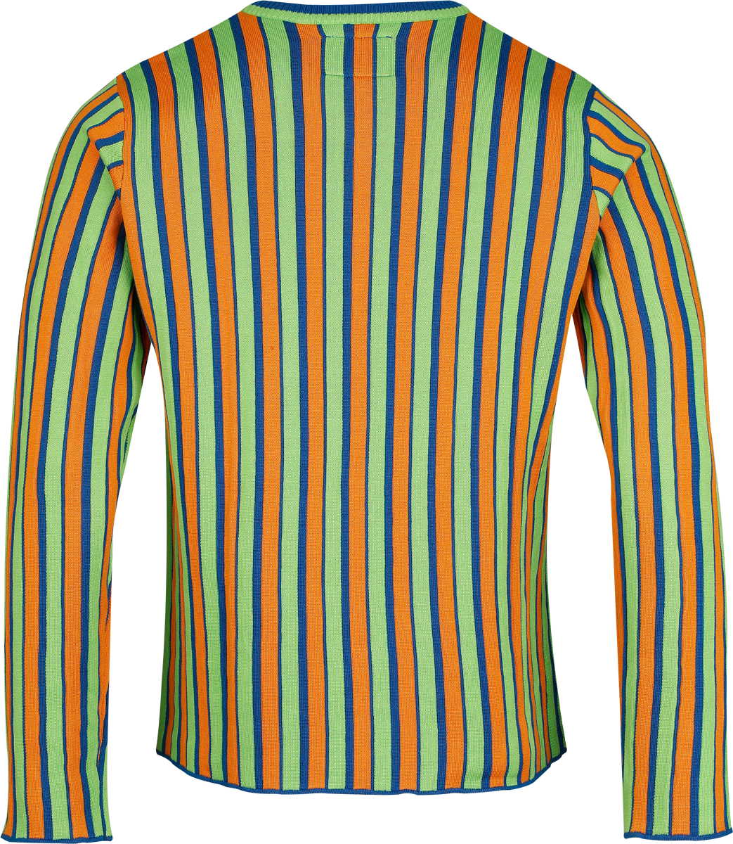 Pull tricoté  de Sesame Street - Bert - S à 3XL - pour Homme - multicolore - Sesame Street - View 2