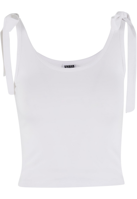 Top  de Urban Classics - Haut Jersey Basique (Lot de 2) - XS à XL - pour Femme - blanc - Urban Classics - View 2