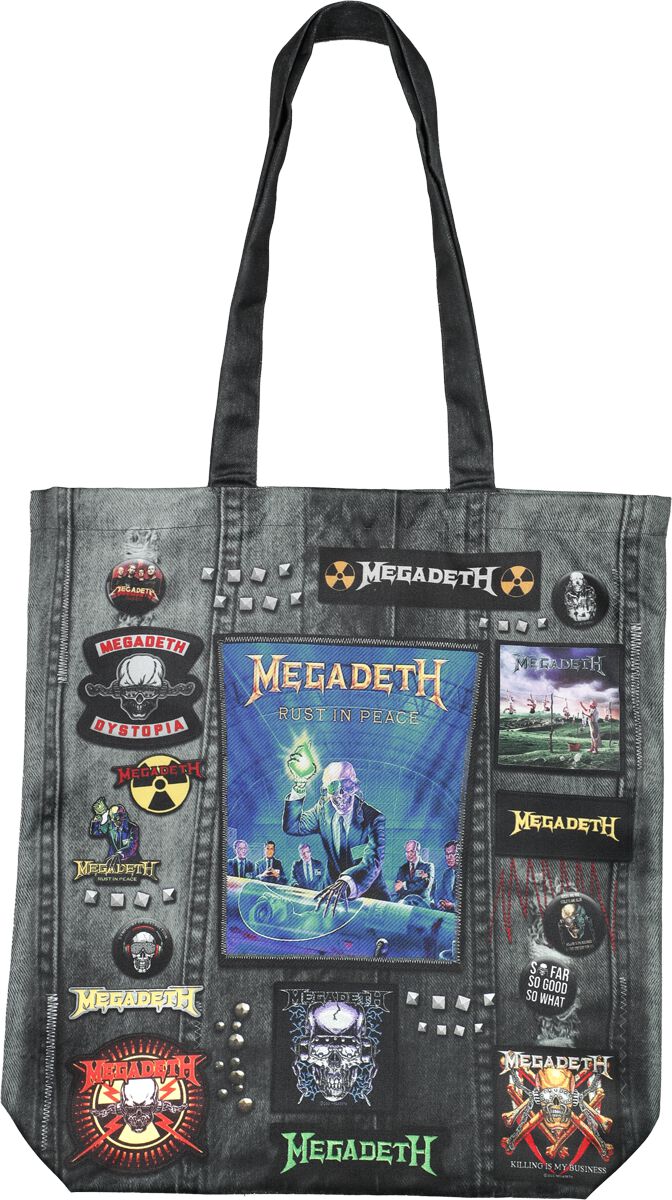 Sac En Tissu  de Megadeth - Rocksax - Megadeth Logo - pour Unisexe - multicolore - Megadeth