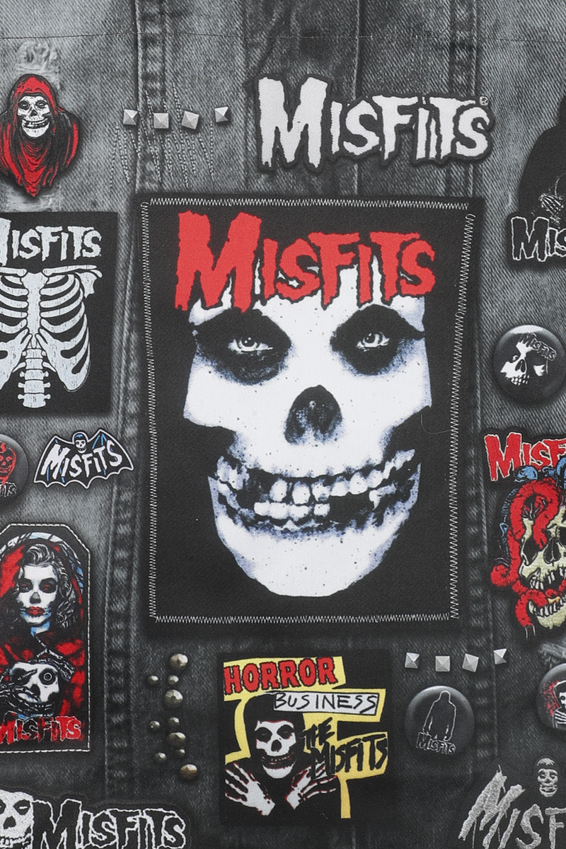 Sac En Tissu  de Misfits - Rocksax - Misfits Logo - pour Unisexe - multicolore - Misfits - View 2