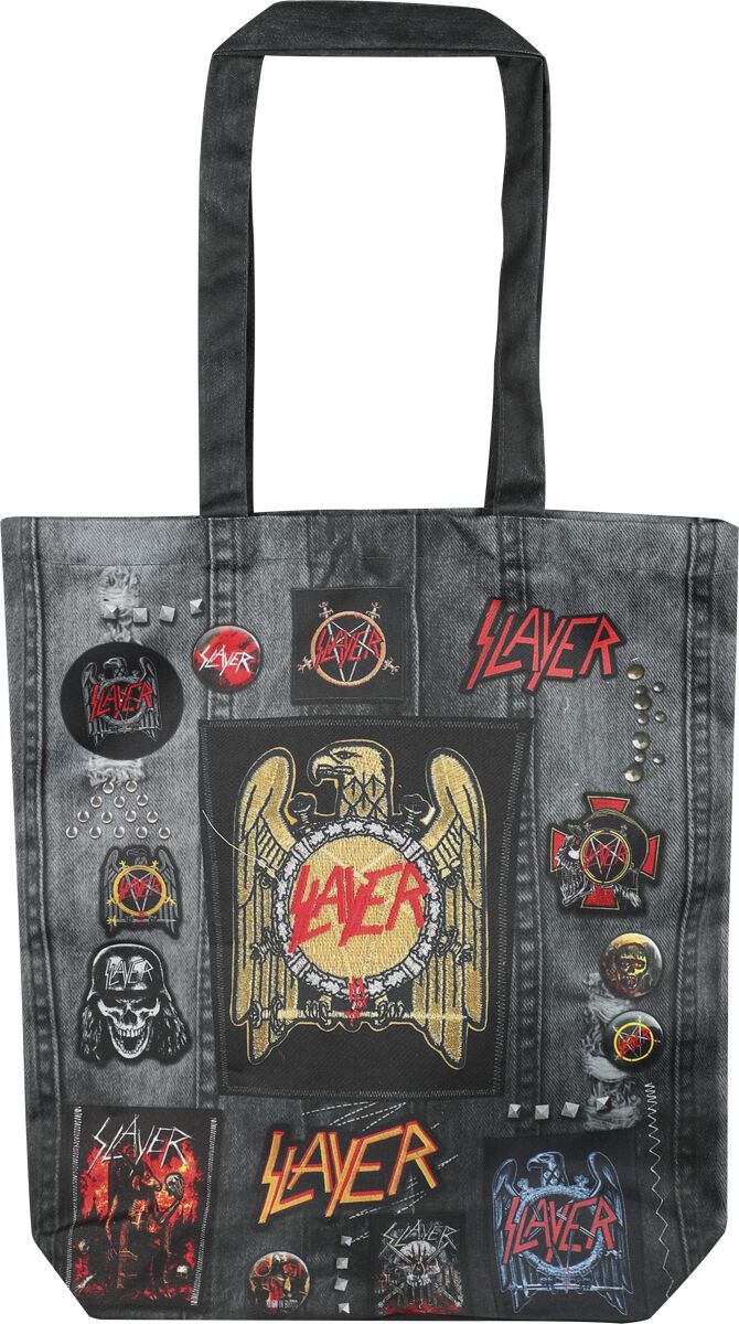 Sac En Tissu  de Slayer - rocksax - Slayer Logo - pour Unisexe - multicolore - Slayer