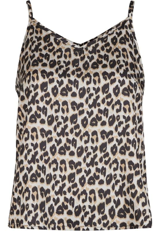 Top  de Urban Classics - Leo - Débardeur Femme - XS à M - pour Femme - léopard - Urban Classics