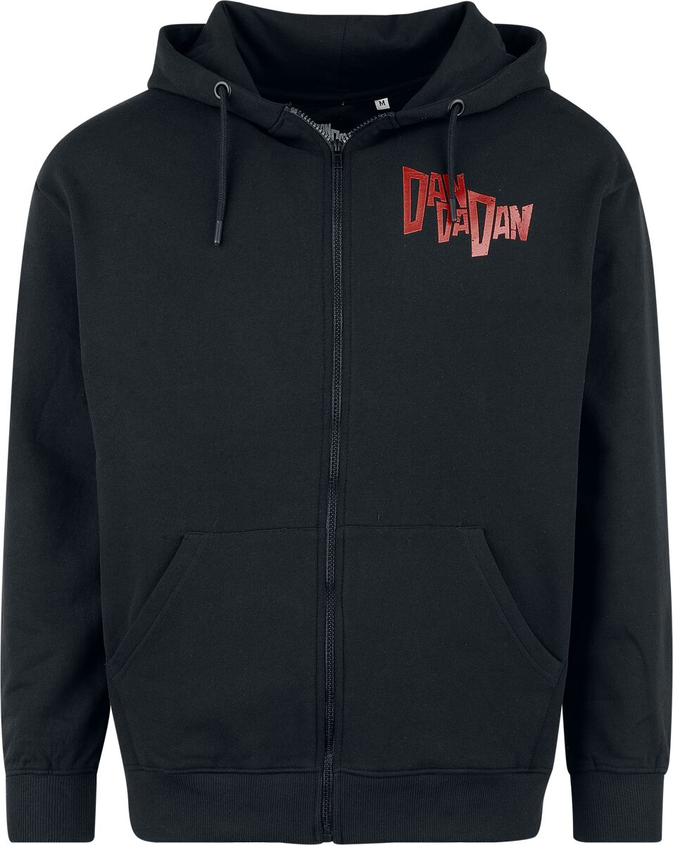 Sweat-shirt zippé à capuche  de Dan Da Dan - Okarun - S à XXL - pour Homme - noir - Dan Da Dan