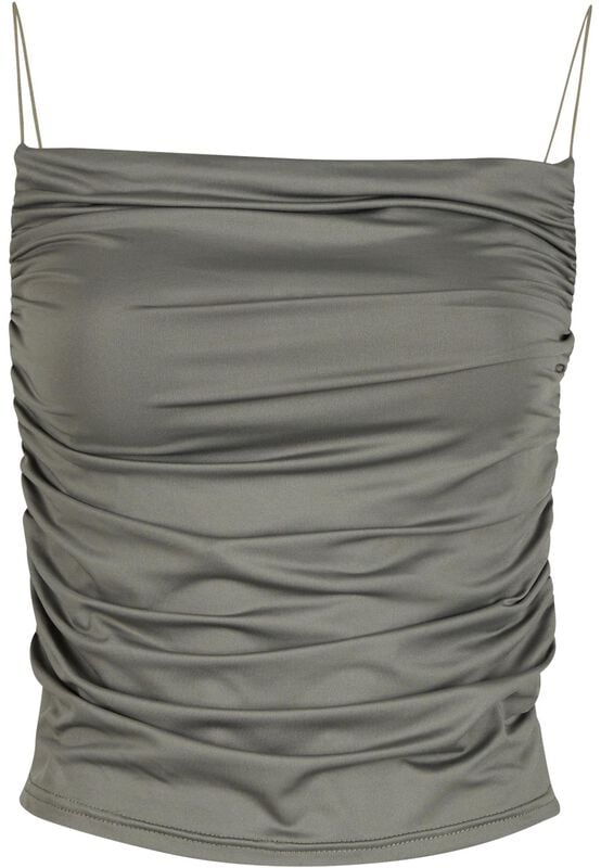 Top  de Urban Classics - Waterfall - Haut Jersey - M à XL - pour Femme - olive - Urban Classics