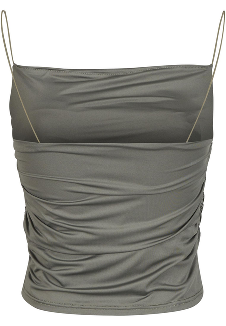 Top  de Urban Classics - Waterfall - Haut Jersey - M à XL - pour Femme - olive - Urban Classics - View 2