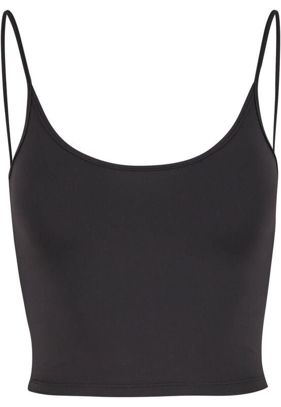 Top  de Urban Classics - Haut Basique - XS à M - pour Femme - noir - Urban Classics