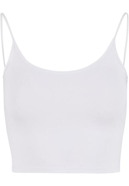 Top  de Urban Classics - Haut Basique - XS à L - pour Femme - blanc - Urban Classics