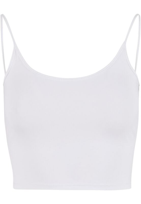 Top  de Urban Classics - Haut Basique - XS à XL - pour Femme - blanc - Urban Classics