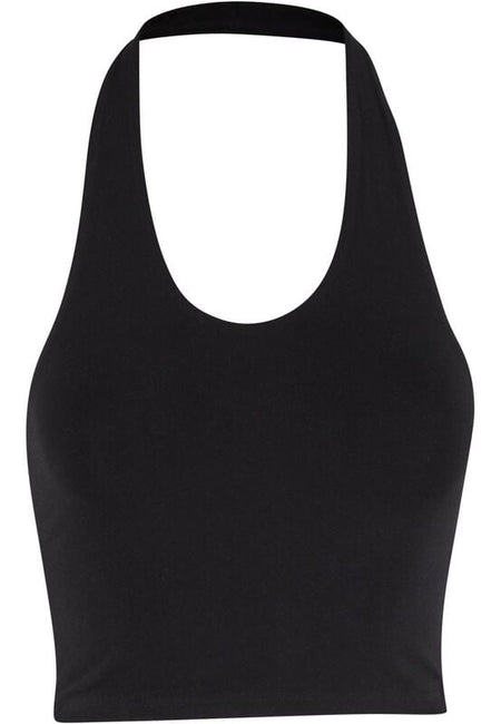 Top  de Urban Classics - Haut Dos-Nu Jersey - XS à XL - pour Femme - noir - Urban Classics