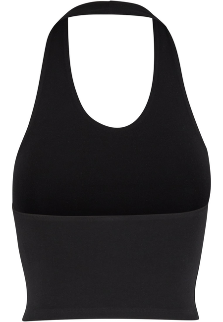 Top  de Urban Classics - Haut Dos-Nu Jersey - XS à XL - pour Femme - noir - Urban Classics - View 2