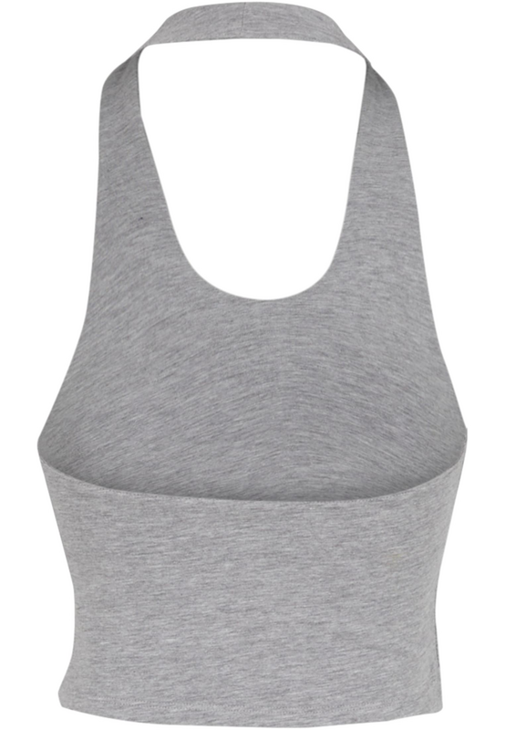 Top  de Urban Classics - Haut Dos-Nu Jersey - XS à XL - pour Femme - gris chiné - Urban Classics - View 2
