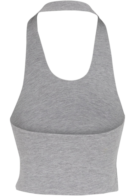 Top  de Urban Classics - Haut Dos-Nu Jersey - XS à XL - pour Femme - gris chiné - Urban Classics - View 2