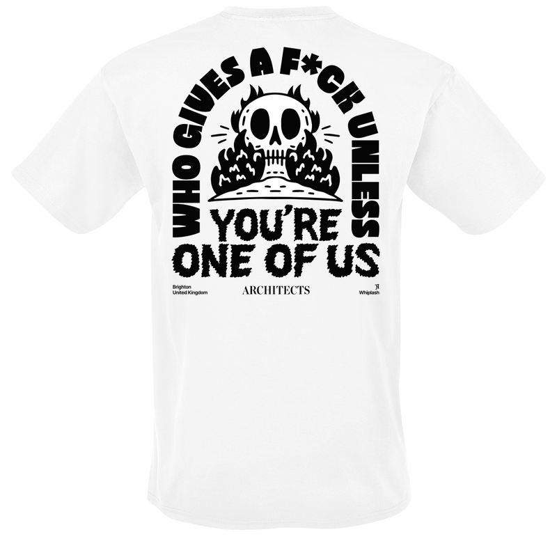 T-Shirt Manches courtes  de Architects - You're One Of Us - S à 4XL - pour Homme - blanc - Architects - View 2