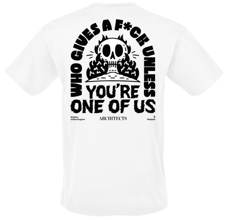 T-Shirt Manches courtes  de Architects - You're One Of Us - S à 4XL - pour Homme - blanc - Architects - View 2