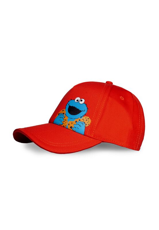 Casquette  de Sesame Street - Cookie Monster - pour Unisexe - rouge - Sesame Street