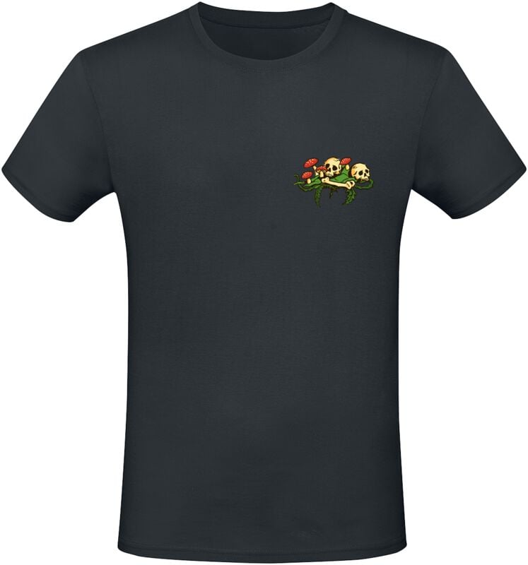 T-Shirt Manches courtes Fun de Steven Rhodes - Carnivorous Plant - S à XXL - pour Homme - noir - Steven Rhodes
