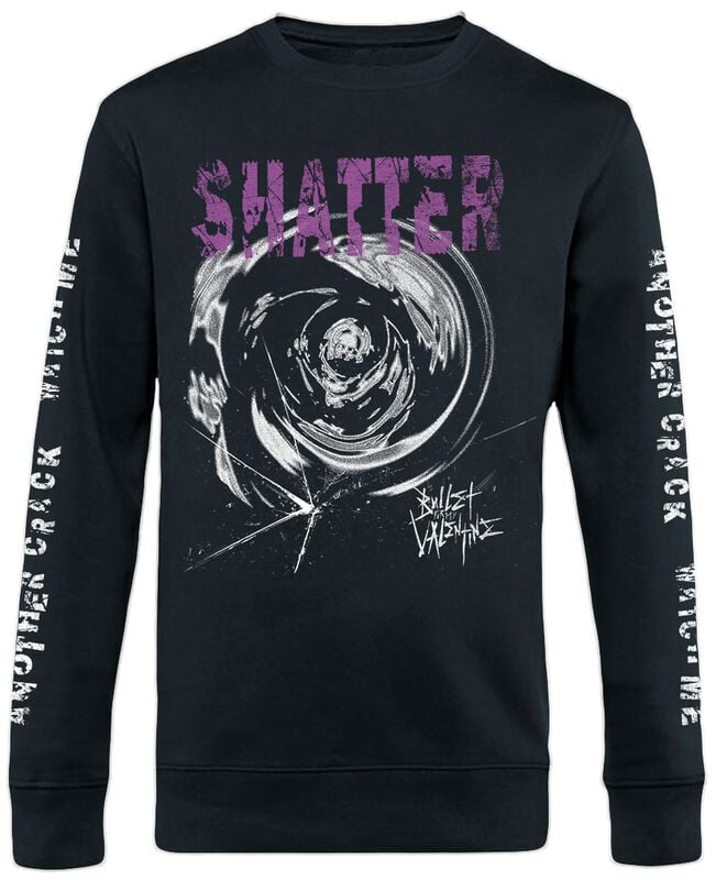 T-shirt manches longues  de Bullet For My Valentine - Another Crack Watch Me - S à XXL - pour Homme - noir - Bullet For My Valentine