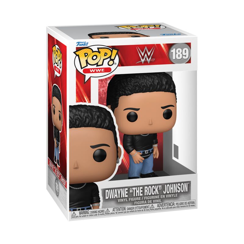 WWE - Dwayne The Rock Johnson - Funko Pop! n°189 - Funko Pop! - Funko Shop Europe - WWE