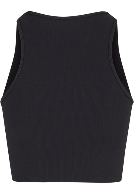 Top  de Urban Classics - Haut de Sport - S à L - pour Femme - noir - Urban Classics - View 2