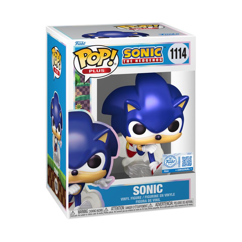 Sonic The Hedgehog - Sonic - Funko Pop! n°1114 - Funko Pop! - Funko Shop Europe - Sonic The Hedgehog