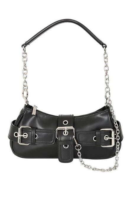 Sac à main Gothic de Banned Alternative - Night Vibe - pour Femme - noir/argent - Banned Alternative