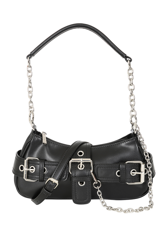 Sac à main Gothic de Banned Alternative - Night Vibe - pour Femme - noir/argent - Banned Alternative - View 2