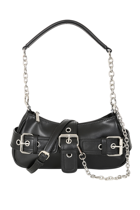 Sac à main Gothic de Banned Alternative - Night Vibe - pour Femme - noir/argent - Banned Alternative - View 2
