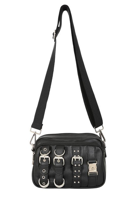 Sac à main Gothic de Banned Alternative - Electric Soul - pour Femme - noir/argent - Banned Alternative