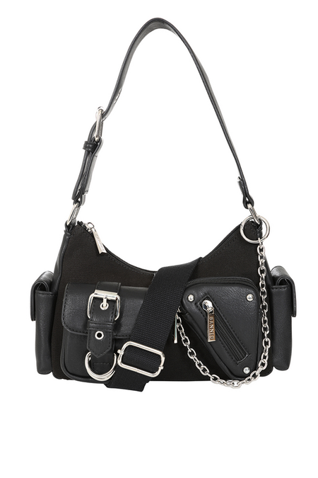 Sac à main Gothic de Banned Alternative - Shadow Pop - pour Femme - noir/argent - Banned Alternative - View 2
