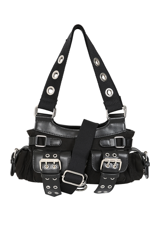 Sac à main Gothic de Banned Alternative - Dark Doll - pour Femme - noir/argent - Banned Alternative - View 2