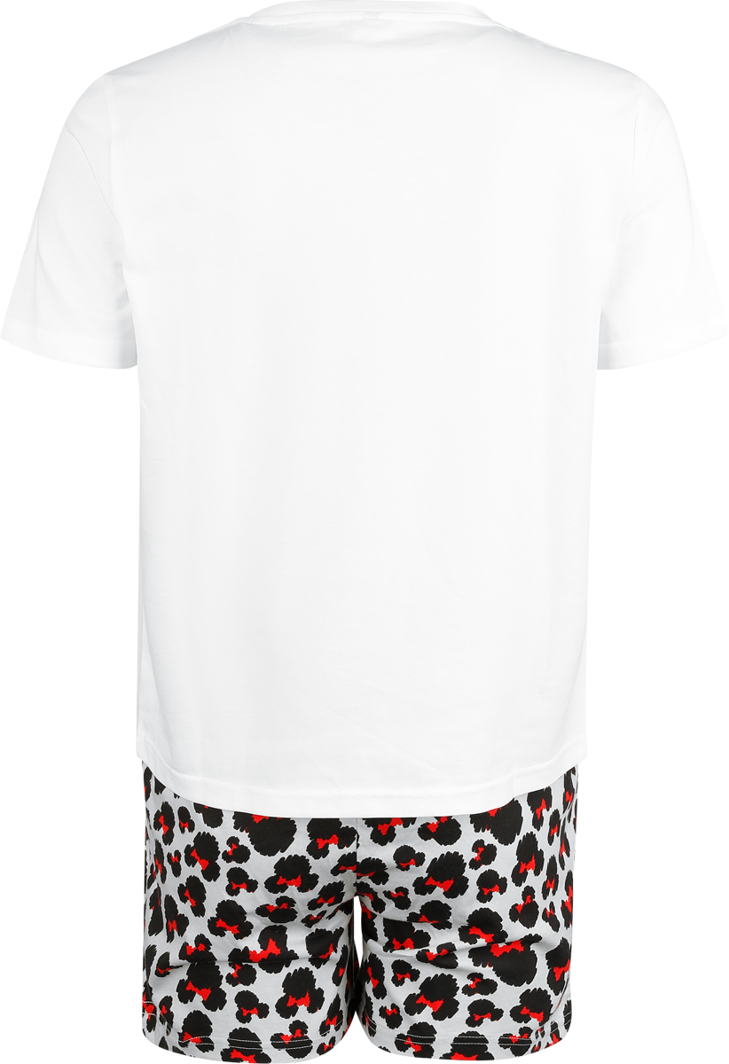 Pyjama Disney de Mickey & Minnie Mouse - Minnie - Imprimé Léopard - S à XXL - pour Femme - multicolore - Mickey & Minnie Mouse - View 2