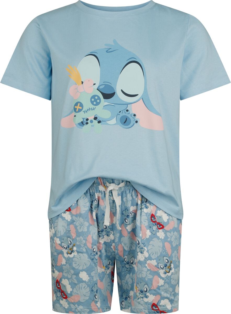 Pyjama Disney de Lilo & Stitch - Naptime - S à XXL - pour Femme - multicolore - Lilo & Stitch