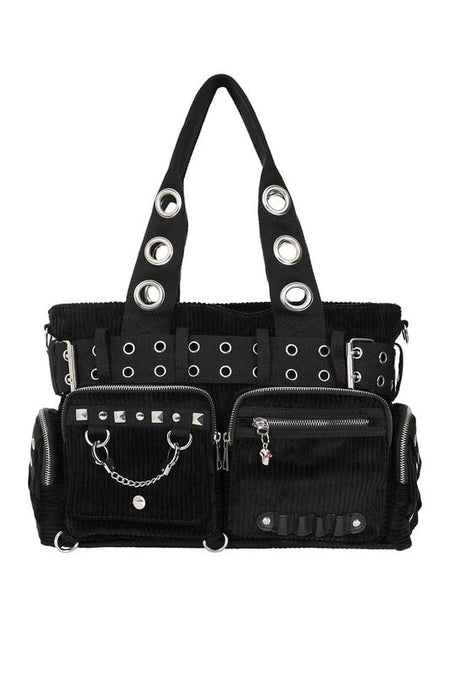 Sac à main Gothic de Banned Alternative - Sweet Revenge - pour Femme - noir/argent - Banned Alternative