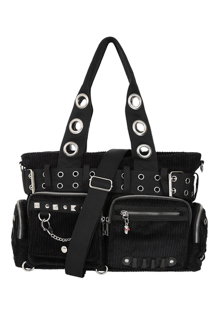 Sac à main Gothic de Banned Alternative - Sweet Revenge - pour Femme - noir/argent - Banned Alternative - View 2