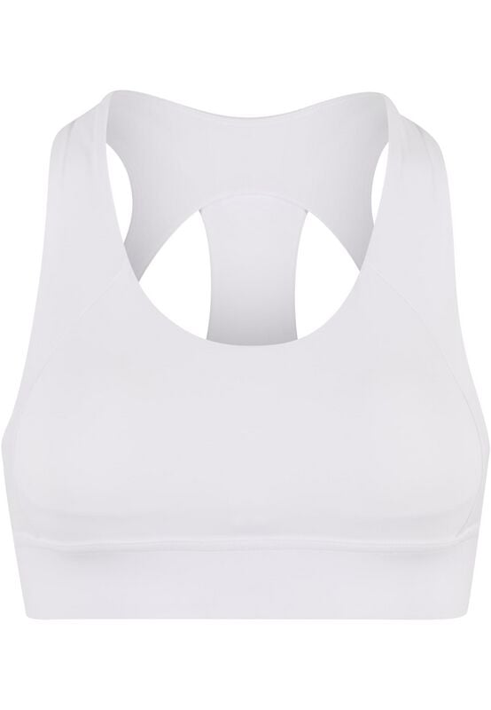 Bustier  de Urban Classics - Soutien-Gorge De Sport - XS à L - pour Femme - blanc - Urban Classics