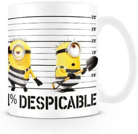 Mug  de Les Minions - Despicable Me 3 - pour Indifférent - blanc/jaune/noir - Les Minions