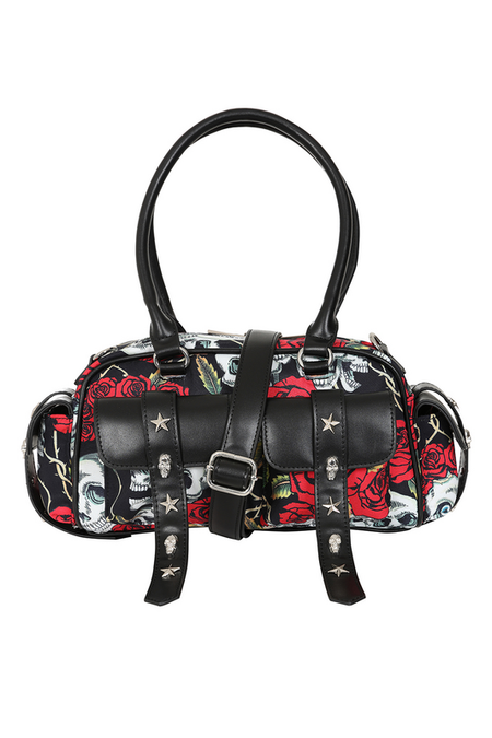Sac à main Gothic de Banned Alternative - Wicked Roses - pour Femme - multicolore - Banned Alternative - View 2