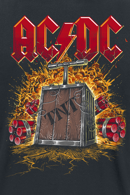 T-Shirt Manches courtes  de AC/DC - TNT Explosion - S à 4XL - pour Homme - noir - AC/DC - View 2