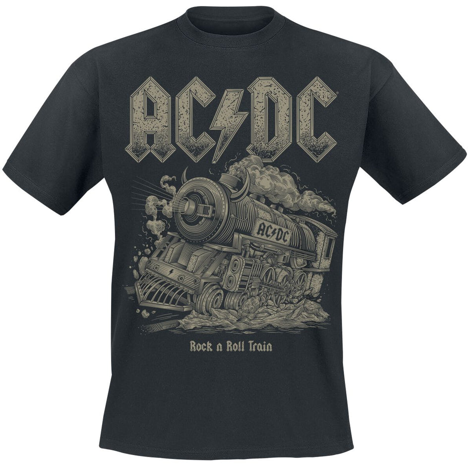 T-Shirt Manches courtes  de AC/DC - RNR Train - S à 4XL - pour Homme - noir - AC/DC