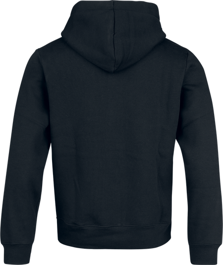 Sweat-shirt à capuche Rockabilly de King Kerosin - California Motor State Hoodie - S à 4XL - pour Homme - noir - King Kerosin - View 2