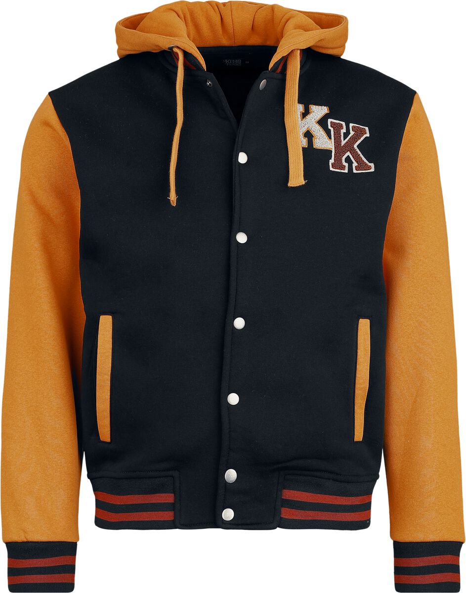 Veste Varsity Rockabilly de King Kerosin - Badass - Veste Teddy - S à 4XL - pour Homme - multicolore - King Kerosin