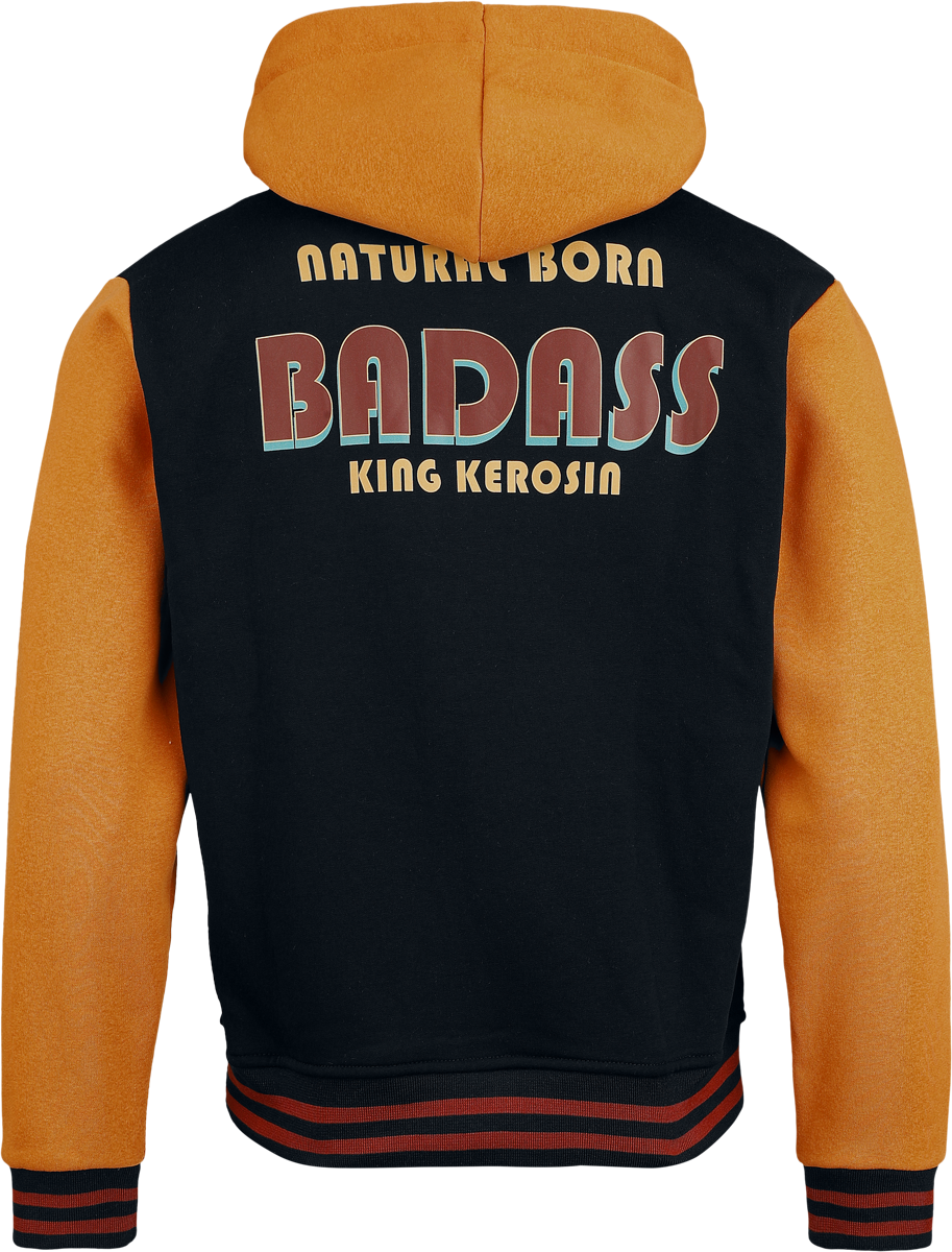 Veste Varsity Rockabilly de King Kerosin - Badass - Veste Teddy - S à 4XL - pour Homme - multicolore - King Kerosin - View 2