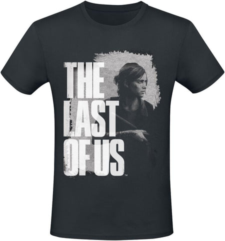 T-Shirt Manches courtes Gaming de The Last Of Us - Ellie - S à XXL - pour Homme - noir - The Last Of Us