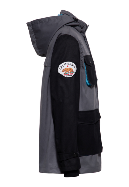 Veste mi-saison Rockabilly de King Kerosin - California - Veste - S à 4XL - pour Homme - anthracite - King Kerosin - View 2