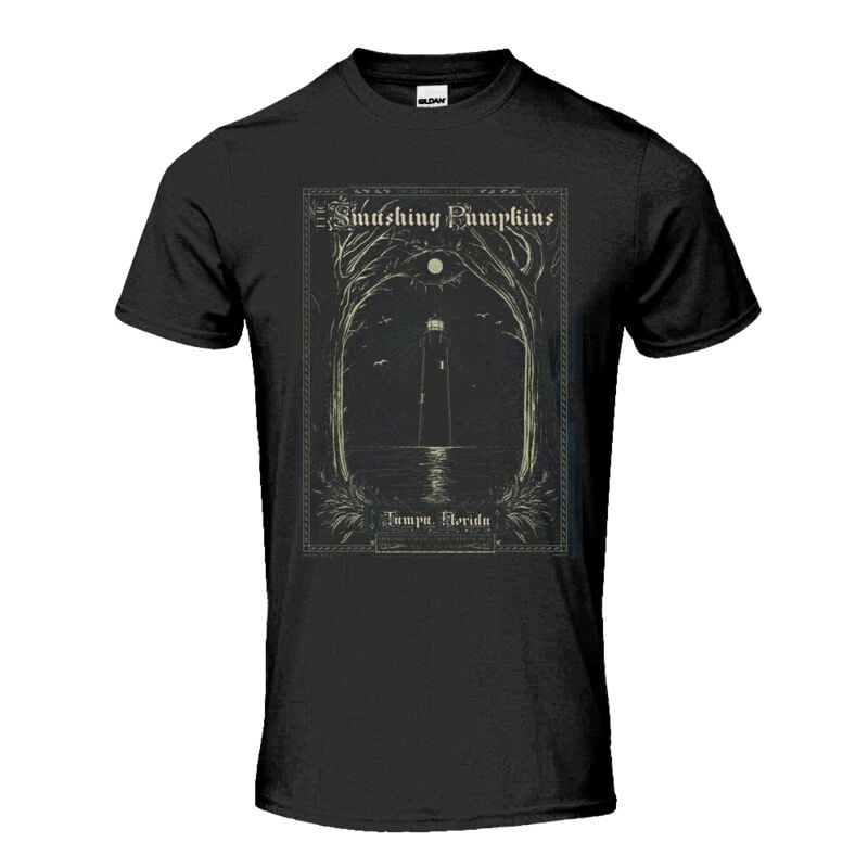 T-Shirt Manches courtes  de Smashing Pumpkins - Tampa Poster - S à XL - pour Homme - noir - Smashing Pumpkins