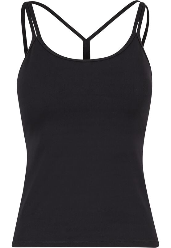 Top  de Urban Classics - Ladies Sports Top - S à XL - pour Femme - noir - Urban Classics